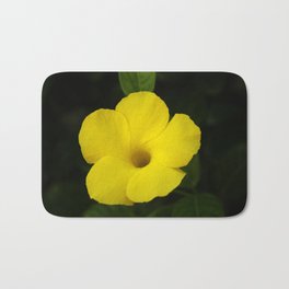 The Yellow Flower Bath Mat | Yellow, Photo, Flower, Garden, Color, Digital 