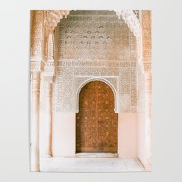 Alhambra Granada spain | Europe travel photography | Fine art print Poster