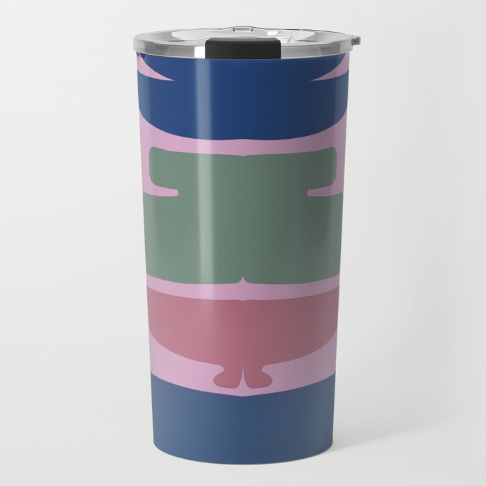 Veri peri stacked shapes Travel Mug