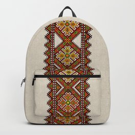 Ukrainian embroidery Backpack | Ukrainianornament, Pattern, Ukrainian, Handmade, Ethnic, Ukrainianembroidery, Vintage, Brown, Ornament, Ukrainiancostume 