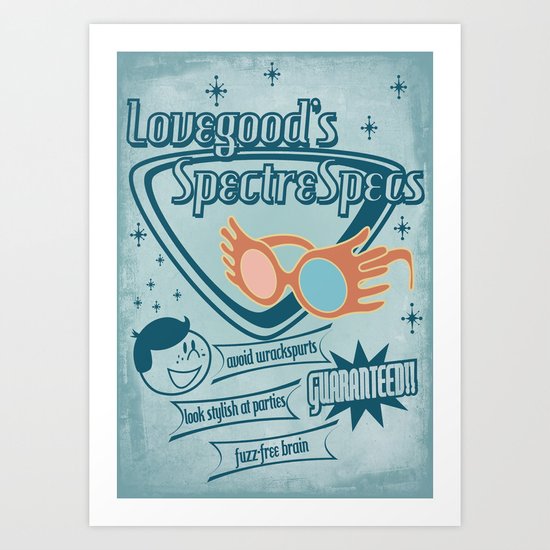 SpectreSpecs Art Print