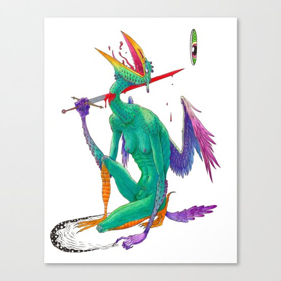 Self Sacrifice Canvas Print