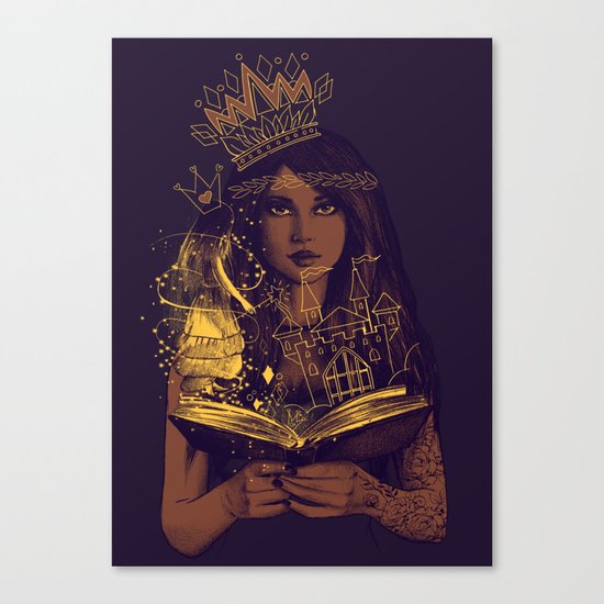 THE BELIEF OF CHILDHOOD Canvas Print