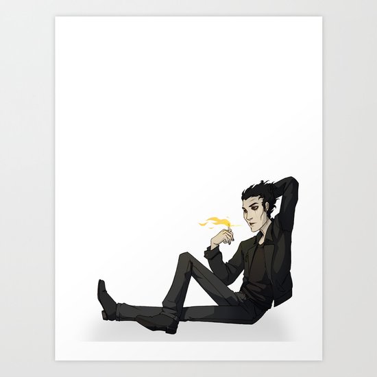 Flame Art Print