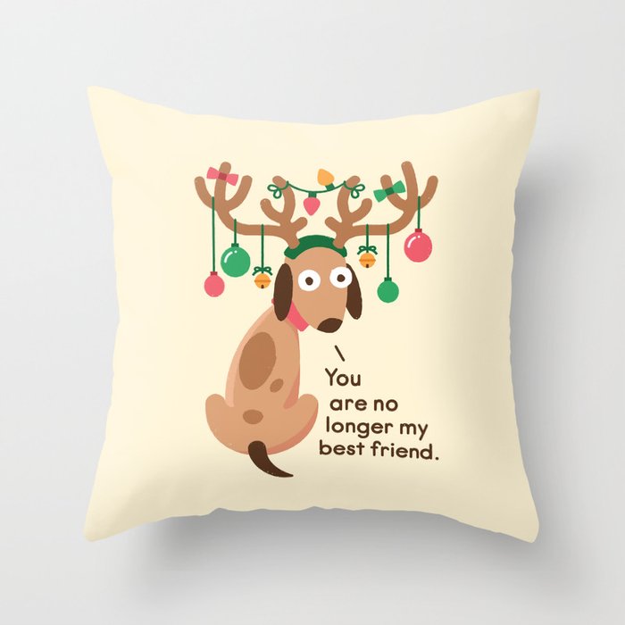 Misplaced Loyalty Throw Pillow