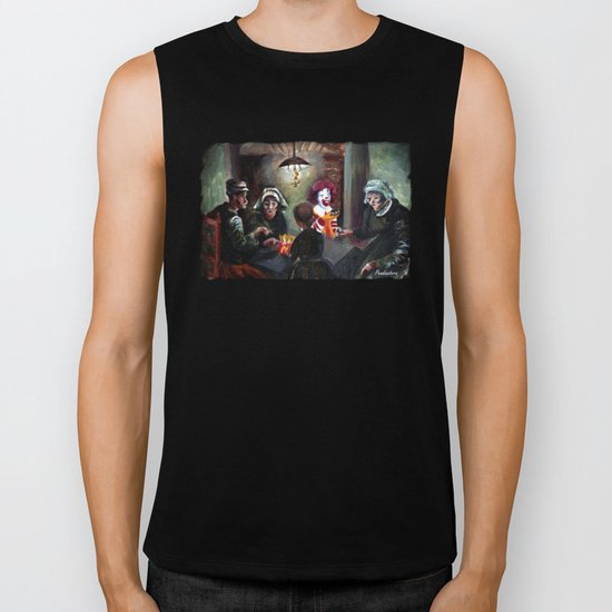 The McChips Eaters (Van Gogh) Biker Tank
