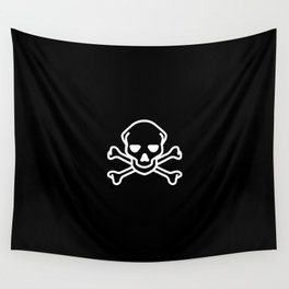 Pirat's flag or Jolly Roger 1 Wall Tapestry