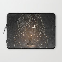 I see the universe in you. Laptop Sleeve