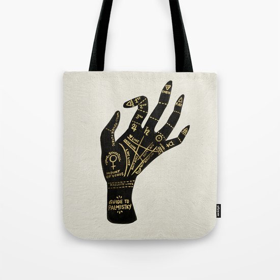 Palmistry Tote Bag