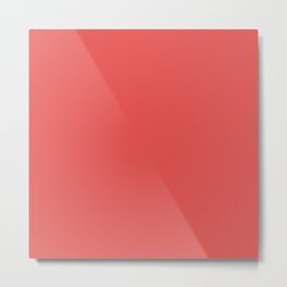 VALENTINE RED solid color Metal Print | Valetine, Plain, Light, Love, One, Fun, Strwberry, Simple, Pastel, Painting 
