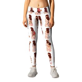 Society6 and The Coterie for Independent Artists - Society 6 - Leggings -  Decadent Dissonance