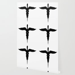 Caduceus Wallpaper For Any Decor Style Society6