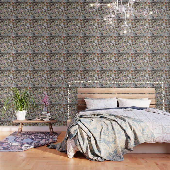 The Ceiling Of The Sistine Chapel Wallpaper By Dohshin Society6