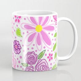 Happy Spring Flowers Coffee Mug