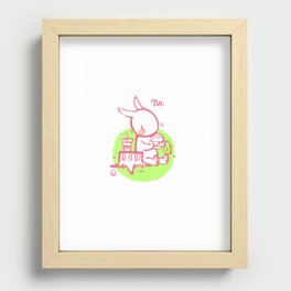 PA-AG Bunny 2 Recessed Framed Print