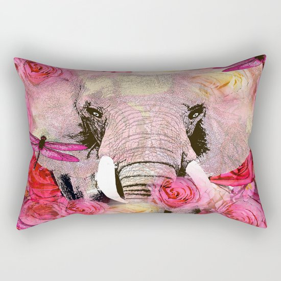Elephant Rectangular Pillow