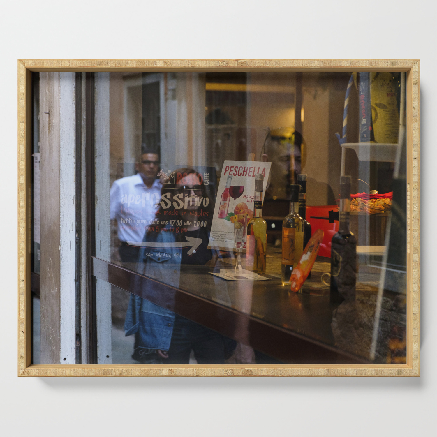 Venice Streets And Urban Scene Wall Art Print Serving Tray By Street Photography Wall Art Society6