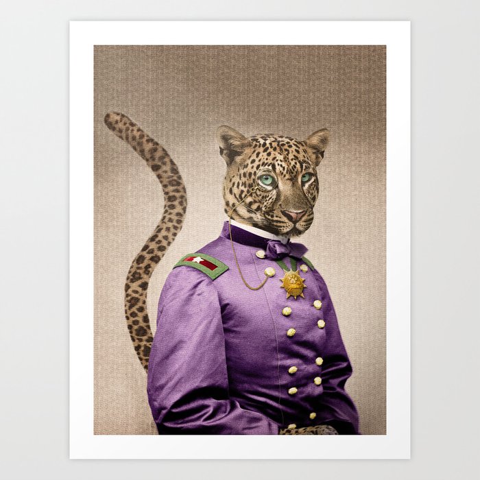 Grand Viceroy Leopold Leopard Kunstdrucke