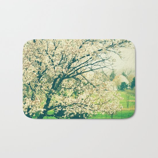 Meet Me Under the Old Apple Tree Bath Mat