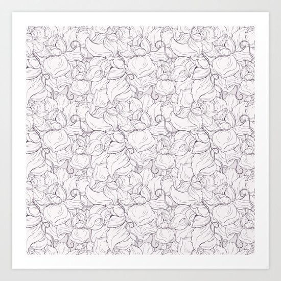 Fair Magnolias Art Print