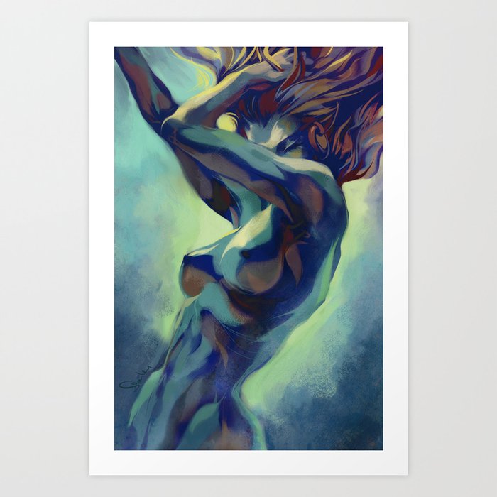 Discover the motif PEPPER MOTION by Stanley Artgerm Lau as a print at TOPPOSTER