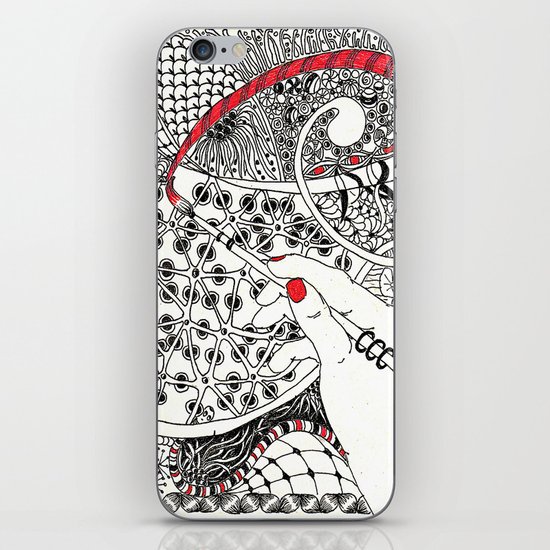 Red Line iPhone & iPod Skin