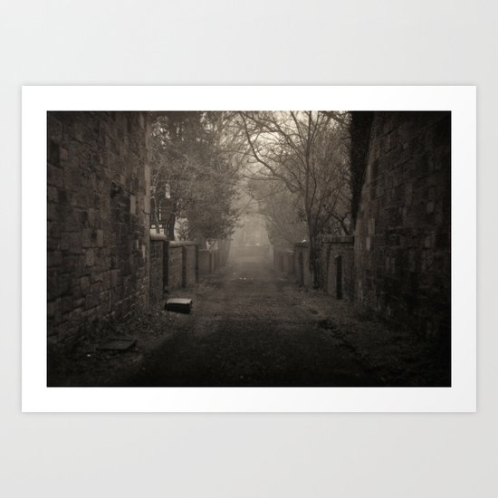 Whats in the suitcase Art Print