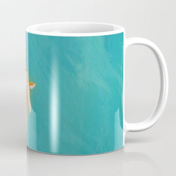 Goldfish in the ocean Coffee Mug