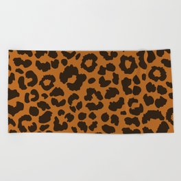 Animal Print | Brown Beach Towel