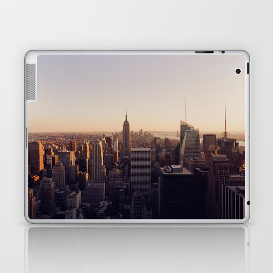 another Empire State Building shot | colored Laptop & iPad Skin