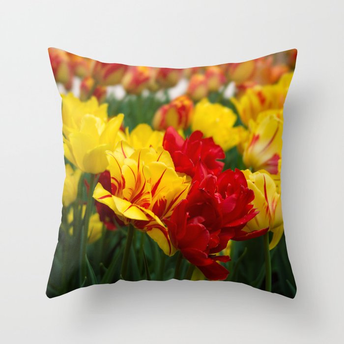 Tulips 1 Throw Pillow