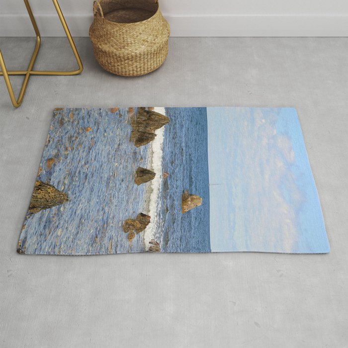 Boat on the Water Rug
