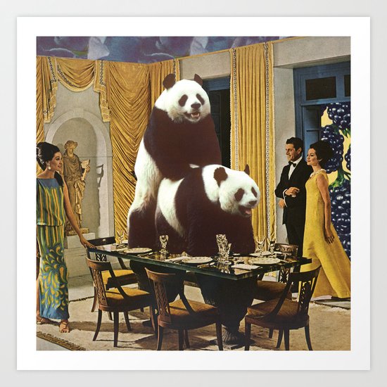 The Problem with Pandas Art Print