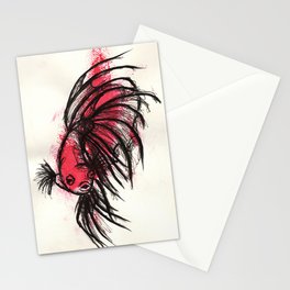 Betta Fish Stationery Cards