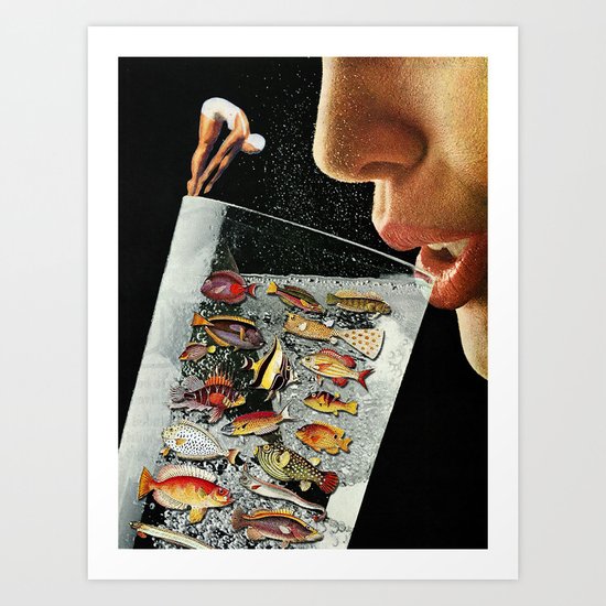 Shared Ecosystem Art Print