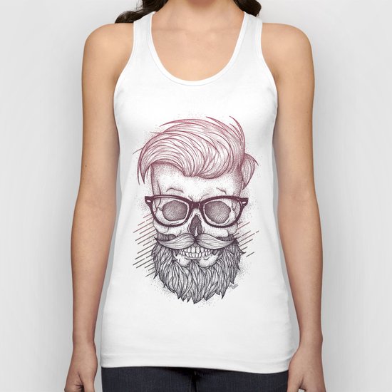 Hipster is Dead Unisex Tank Top