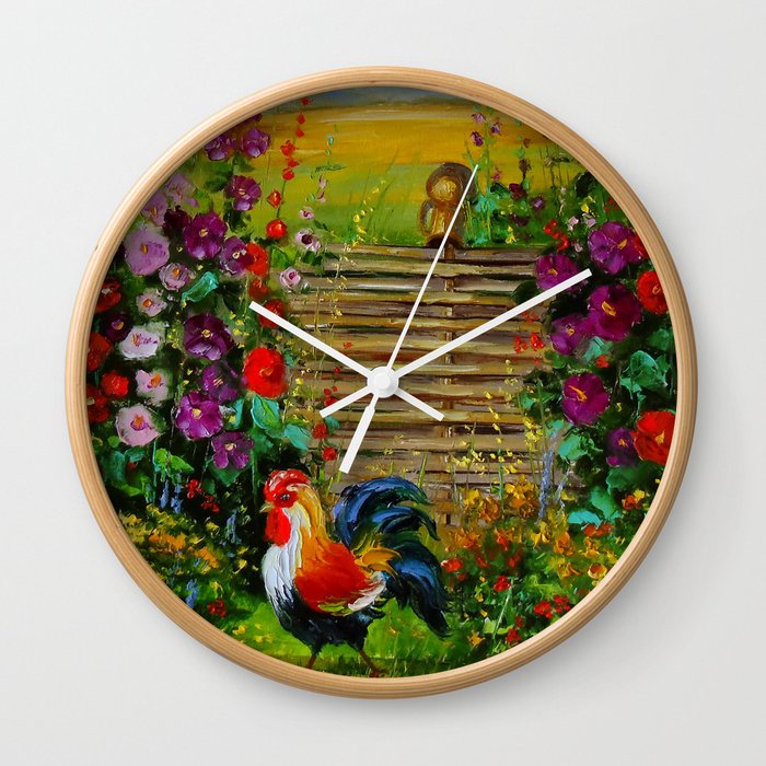 The owner of the farm Wall Clock