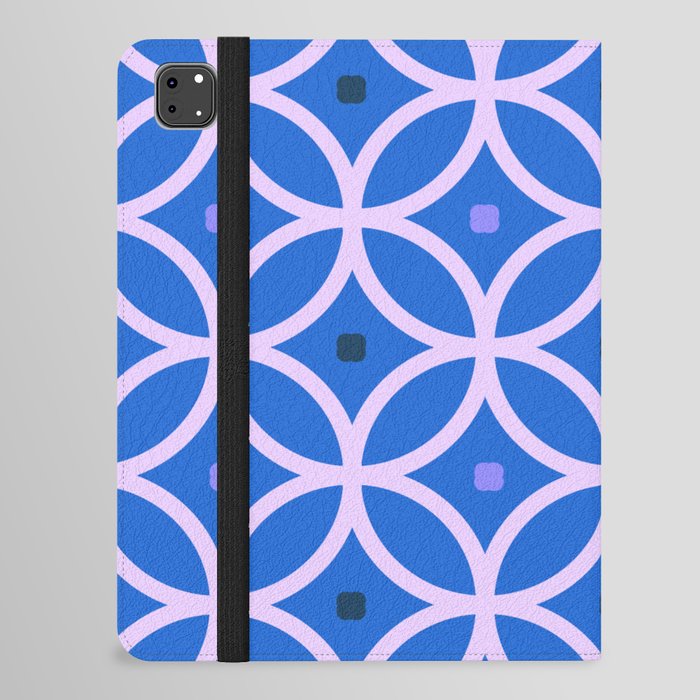 Intersected Circles 5 iPad Folio Case