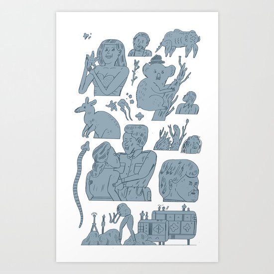 pokpok Art Print