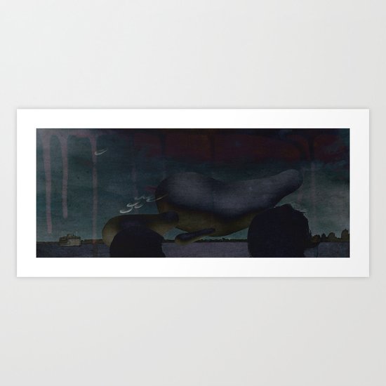 past Art Print