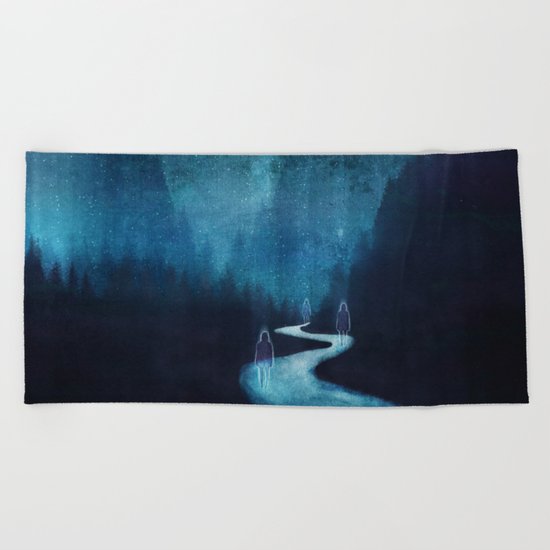 Ghost Town Beach Towel