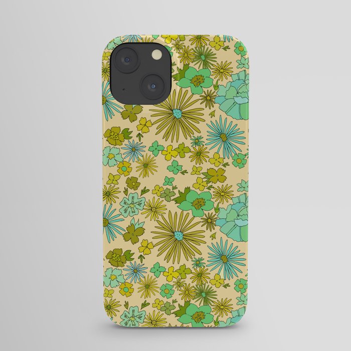 retro wall paper daydreams // art by surfy birdy iPhone Case