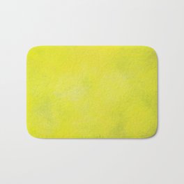 Bright yellow lemon green Bath Mat