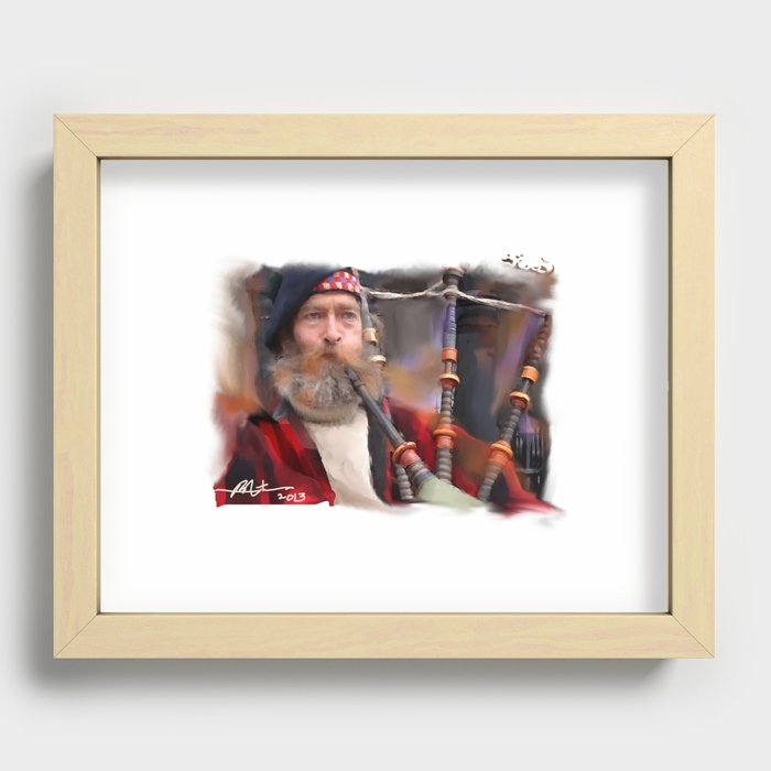The Piper Recessed Framed Print