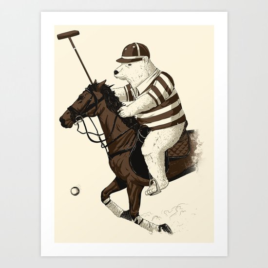 Polobear Art Print