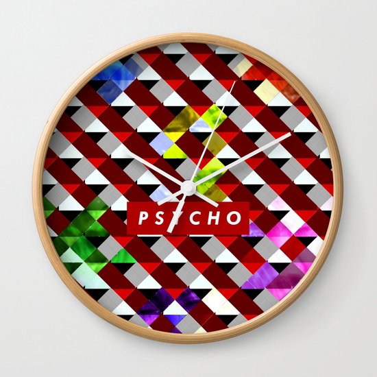 PSYCHO Wall Clock