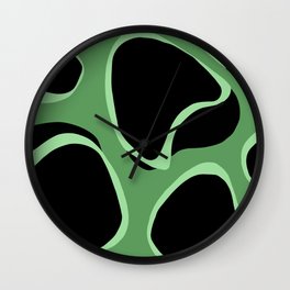 Calm: Green Wall Clock