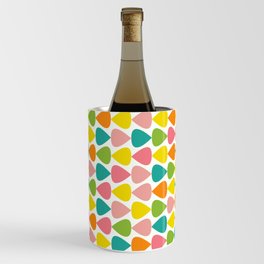Plectrum Mini Colourful Geometric Springtime Pattern Wine Chiller