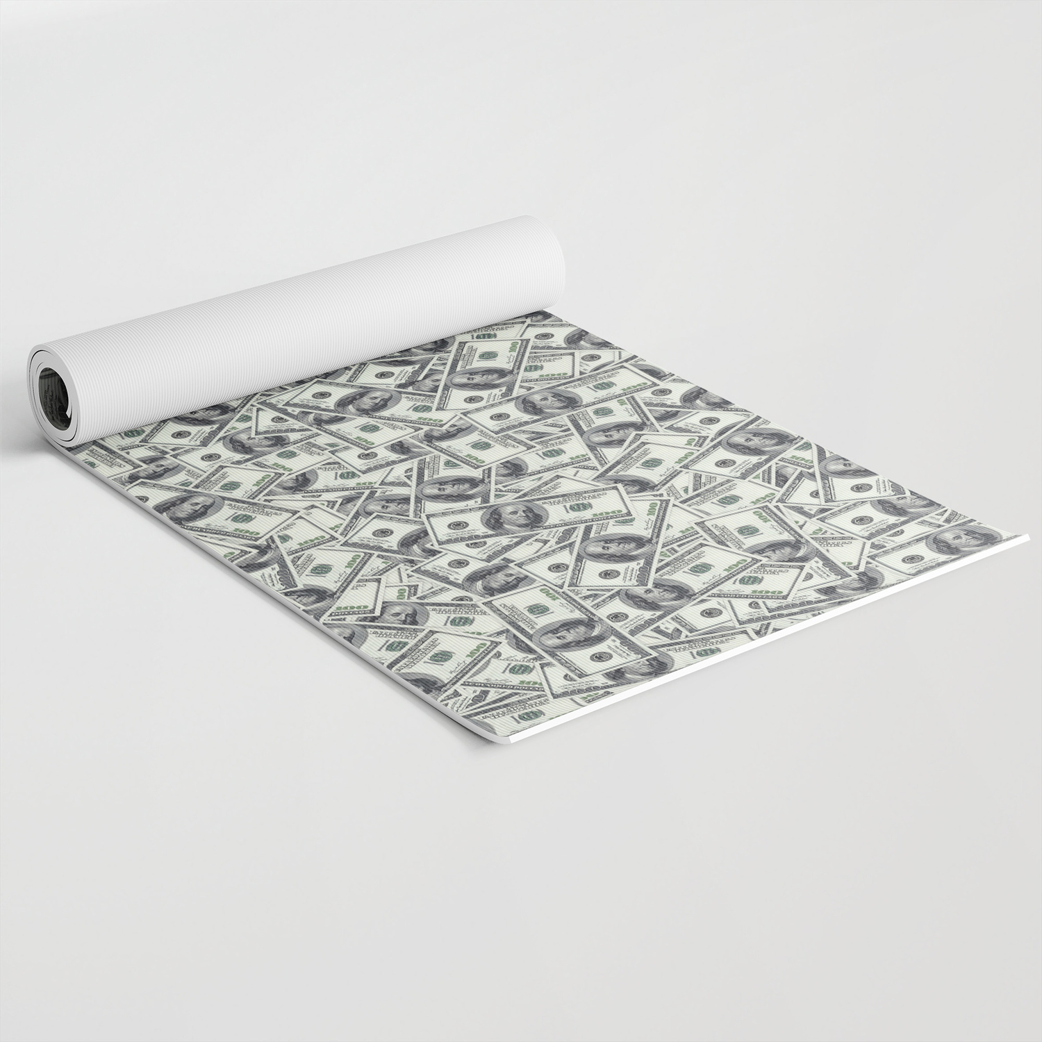 Giant Money Background 100 Dollar Bills 3d Render Of Thousands