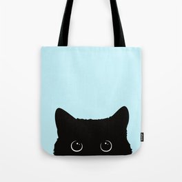 Black cat I Tote Bag